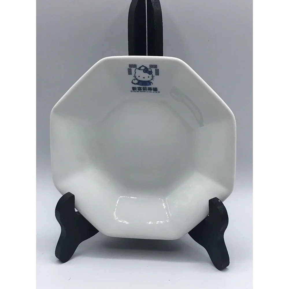 Novelty Sanrio 2004 Make Hello Kitty Chinese Pottery Fried‎ Rice Dish